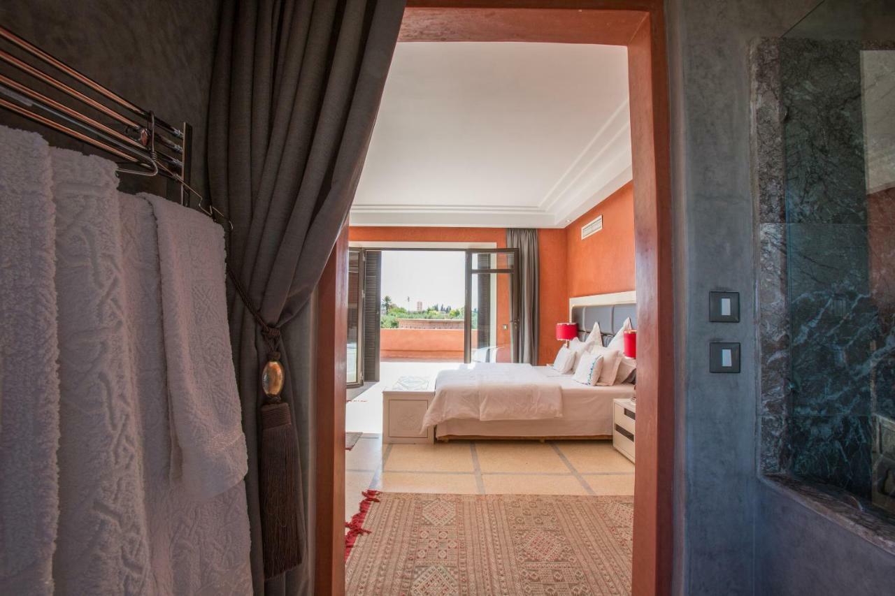 Villa Koutoubia, Jardin Luxuriant, Piscine Et Spa Marrakesh Buitenkant foto